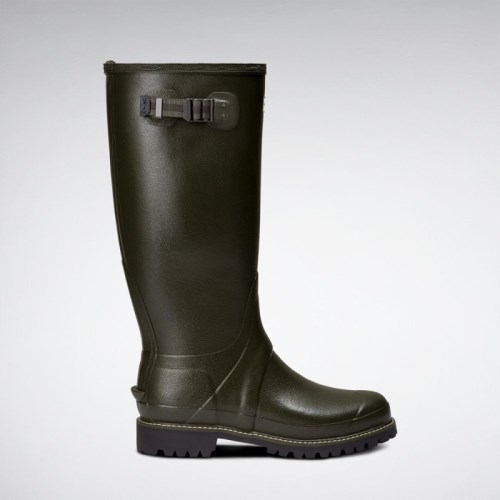 Hunter Balmoral Wide Fit Rain Boots For Mens - NZ X5307